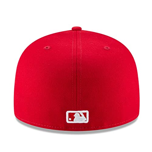 New Era 11591122 59Fifty New York Yankees Sc Wh Fitted Hat (Red/White) Men'S Mlb Cap thumb #3