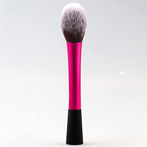 Rose Color Handle Base Blush Rosto Escova Cosmética Ferramenta de Maquiagem