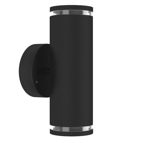 Kaitenv LED Wandleuchte 1 Pack Außen, Wandlampe für Aussen, Außenlampe für Wand Hauswand Balkon Terasse, up and down