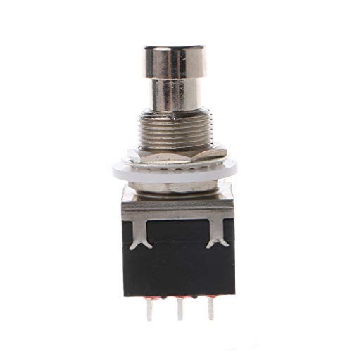 Sara-U 9-Pin 3Pdt Foot Pedal Switch Stompbox For Electric Guitar Effects True Bypass #TOP6
