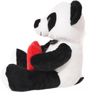 Pelucia Urso Ursinho Panda com Coração Te Amo