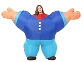 GOPRIME Giant Hip-Hop Dancer Costume, Inflatable, Blow Up Suit, Hilarious Performance Costume, One Size Fits Most Adult (Sailor)