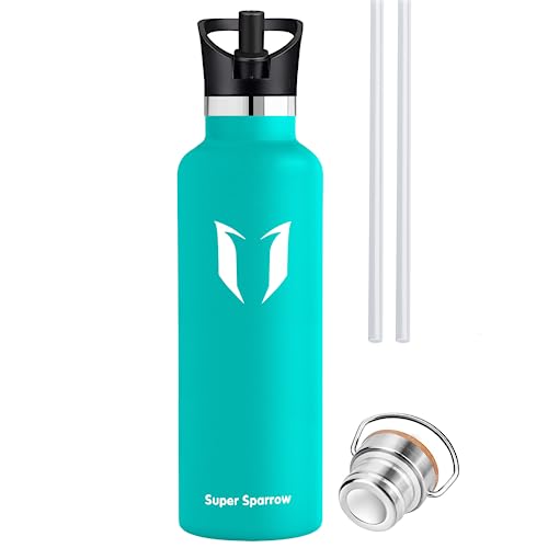 Super Sparrow Stainless Steel Vacuum Insulated Water Bottle, Double Wall Design, Standard Mouth, 500ml, Non-Toxic BPA Free - Image 2