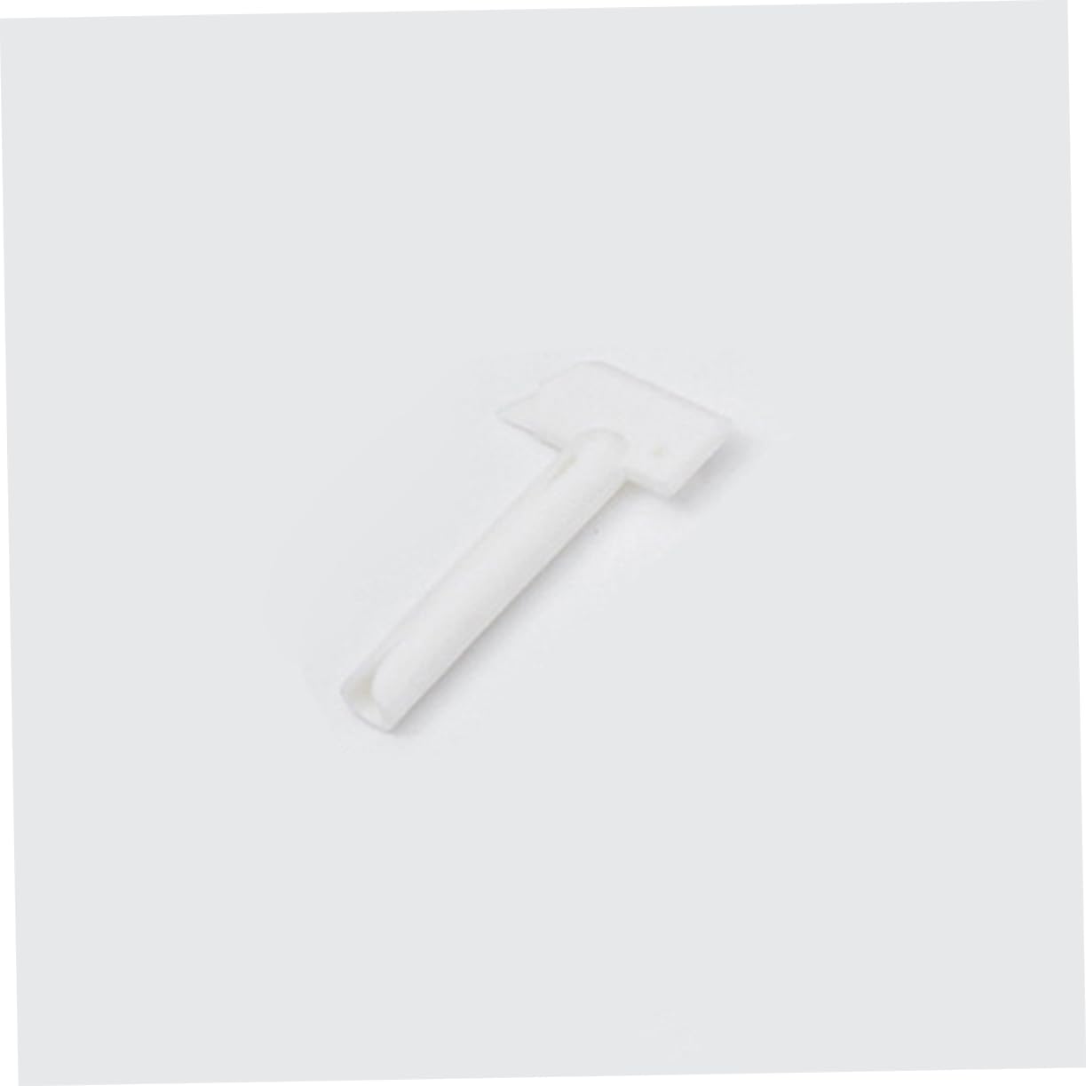 FOMIYES 20pcs Plastic Tube Squeezer for Glue Toothpaste Mini Dispensers Portable Rolling Tool Bathroom Accessory White