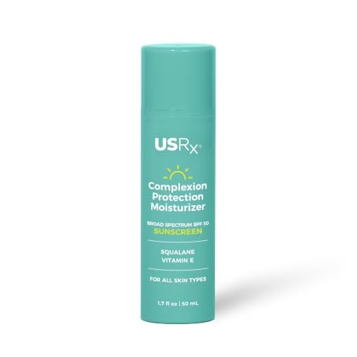 Urban Skin Rx® Complexion Protection Moisturizer SPF 30 | Sheer, Lightweight Cream Tones, Hydrates, and Provides Broad-Spectrum Sun Protection, Formulated with Squalane and Vitamin E | 1.7 Oz