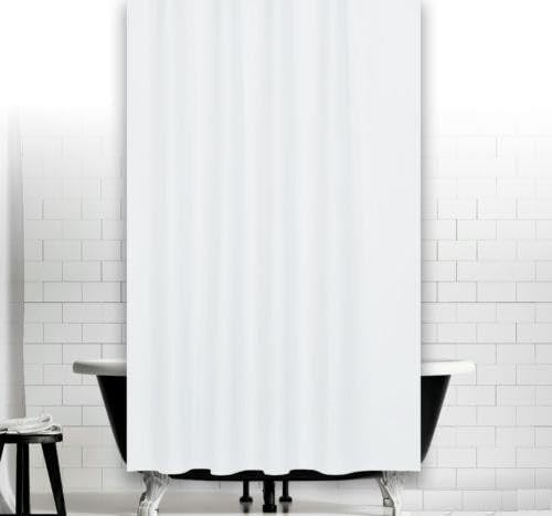 Jackline Banyo Duş Perdesi 0010 Beyaz Tek Kanat 1x120x200