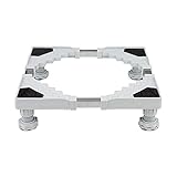 [page_title]-CYGJLYZ Heavy Duty Waschmaschine Ständer Bewegliche Kühlschrank Basismultifunktions Einstellbare Basishalterung mit 4 Durable Füßen, Teleskop, Rauschunterdrückung, for Wäschetrockner Waschmaschine und