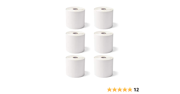 Amazon.com : Zebra 4 x 2 in Thermal Transfer Paper Labels Z ...