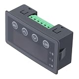 Hoppipola Analog Input Display Table 0-10V 2-10V 0-20mA 4-20mA Digital Meter for Sensor Monitoring Industrial and Commercial Application