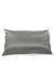 Fishers Finery 19mm Mulberry Silk Queen Pillowcase, Silver Pearl
