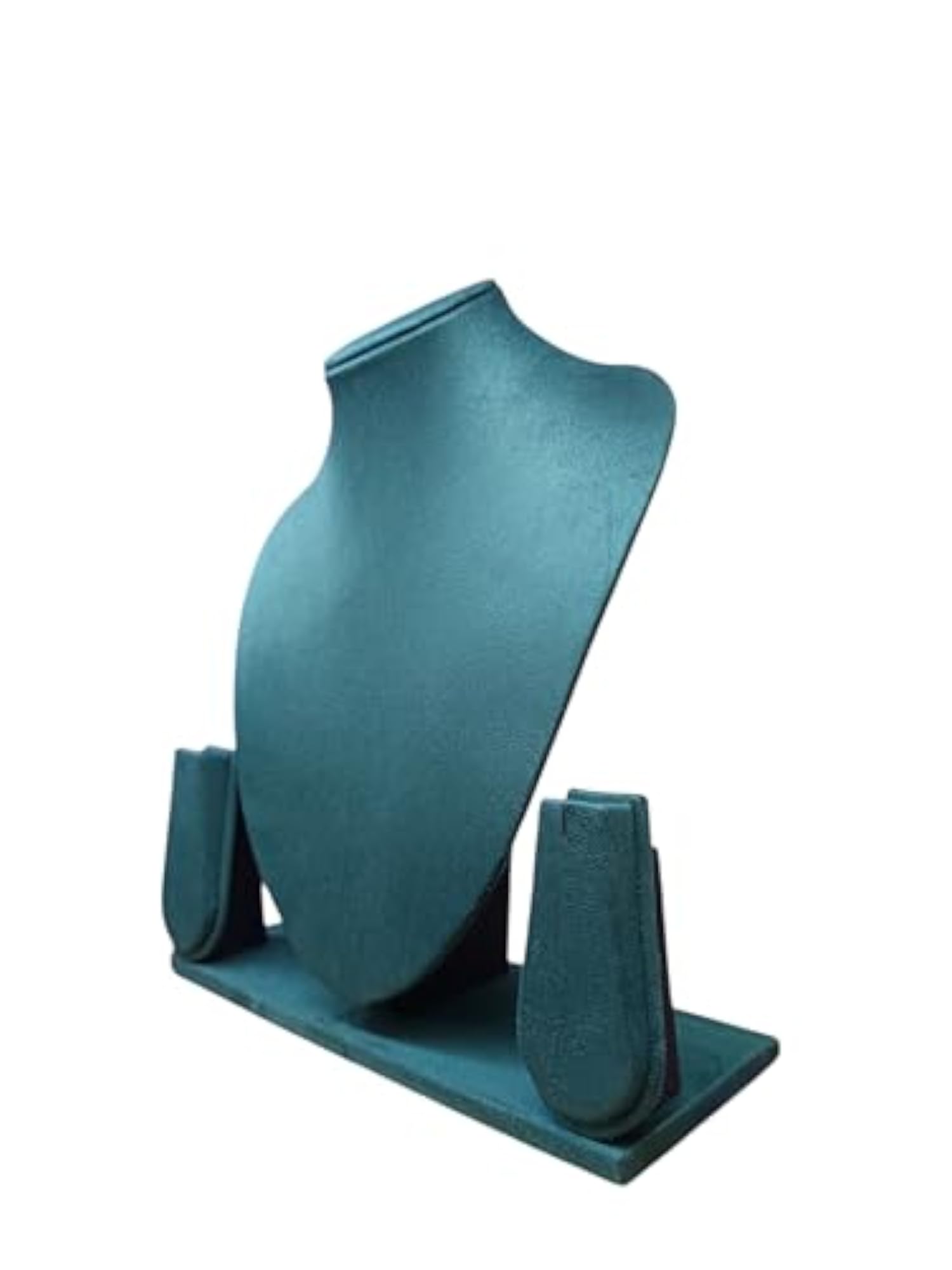 Jewelry Display Bust Stand, 12 inch Height, Green Necklace Holder