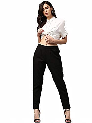 Image of Moirai Cotton Regular Fit Woman Trousers Pants Kurti Pant Daily Casual Formal Office Use
