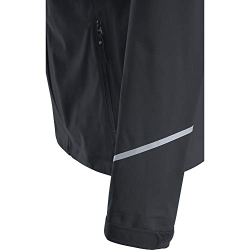 GORE WEAR Jaqueta feminina R3 W Gore-TEX Active com capuz, preta, PP/0-2
