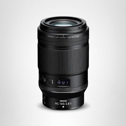 Nikon NIKKOR Z MC 105mm f/2.8 VR S | Professional macro prime lens for Z series mirrorless cameras | Nikon USA Model