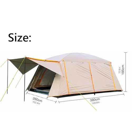 Carpa para Mochilero 4-6 Personas Alomejor M miniatura 2
