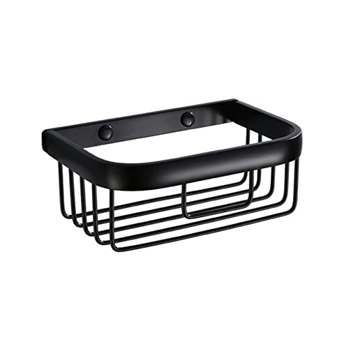 Uonlytech estantes de Maquillaje estanteria trastero estanterias almacenaje repisa para baños Estante Resistente Organizador de cosmeticos Bandeja de Almacenamiento Estante de Ducha Black