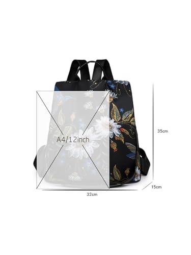 Image of MOCA Womens Girls Backpack Anti-theft Handbag Ladies Shoulder Bag School Bag Stylish Casual Daypacks Lightweight Rucksack for Outdoor Travel School Campus Shopping Bag for women Girl