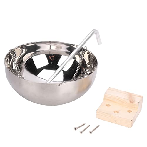 20cm Wood + Stainless Steel Essential Oil Holder Bowl Sauna Rocks Aromatherapy Tools for Sauna Room and Spa,Sauna Accessories, Bathroom, Sauna Accessories, 20cm Wood + Stainless Steel EssSauna R