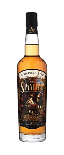 Compass Box | The Spaniard | Blended Malt Scotch Whisky | Reifung in spanischen Weinfässern | Mit einen Hauch von Vanille, reifen Beeren und Kirschen | 700ml | 43% vol.