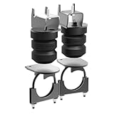 HLUCHY FR1504E Rear Helper Spring Replacement for Ford F150 2WD & 4WD 2015-2024, 6000lbs Load Capacity, 1Pair Rear Suspension System Replacing Bump Stops, Bump Stop, Car Axle SES Kit