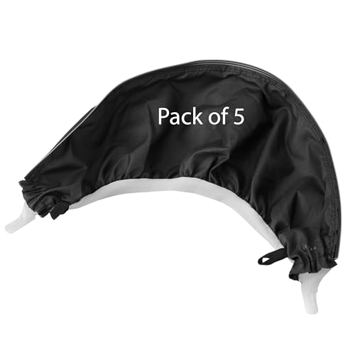 3M Versaflo 17331-case Flame Resistant Face Seal M-937, Pack of 5, Black, Powered and Supplied Air Faceseals