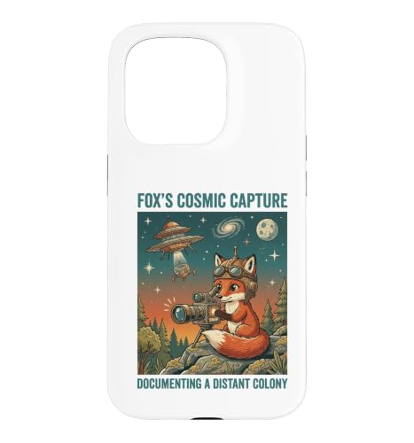 Fox Space Explorer Cosmic UFO �G�C���A�� �R���j�[ �X�}�z�P�[�X iPhone 15 Pro �p