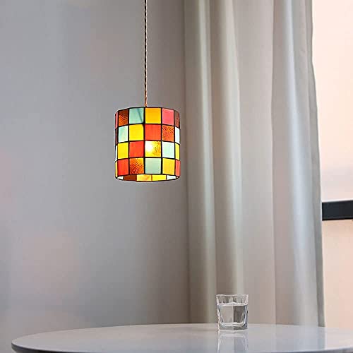 Lámpara de araña de cristal para comedores nostálgicos y decoración retro americana 3