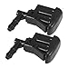 Windscreen Washer Jets Compatible with 3 Series for E46 1998 1999 2000 2001 2002 2003 2004 2005 1 Pair Front Window Windshield Washer Sprayer Nozzle Jet 61667056732