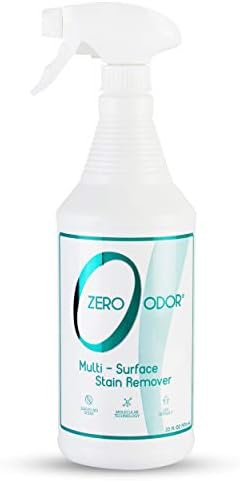 Zero Odor Multi-Surface Stain Remover and Molecular Odor Eliminator, 32-Ounces