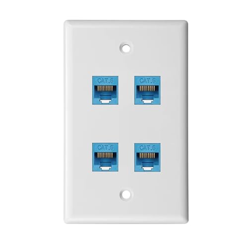 Plaque murale Ethernet Cat 6 pour éliminer les déconnexions Wi-Fi