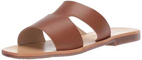 Chinese Laundry Women s Mannie Flat Sandal Cognac Leather 8 M US