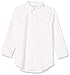 Amazon Essentials Women's Regular-Fit 3/4 Sleeve Poplin Shirt, White, Small
