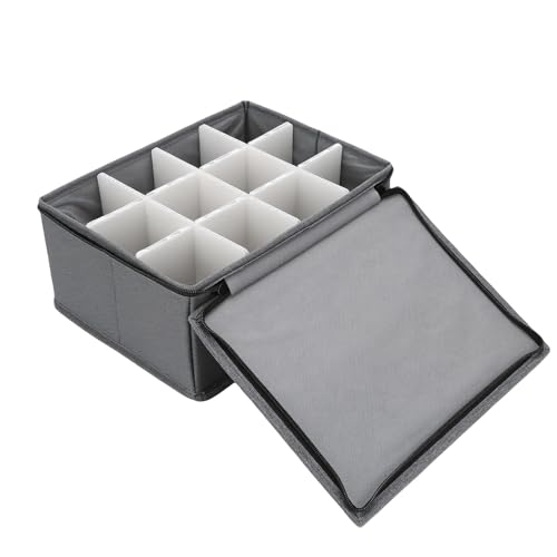 Caja protectora para contenedores de copas que evita roturas y suciedad en el mueble 3