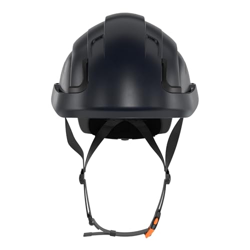 Defender Safety H2 Safety Helmet Hard Hat, Type 2 Class C and E, ANSI Z89.1 and EN 12492 Rated (Vented, Black) - Thumbnail 2