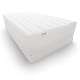 エアウィーヴ(airweave) マットレス シングル スマート Z01 三つ折り 折りたたみ 高反発 洗える 厚さ9㎝ 日本製 通気性 体圧分散 蒸れない 一枚敷き 1-250061-1 収納 メーカー3年保証 幅97cm 引っ越し【最大30日間お試し対象】