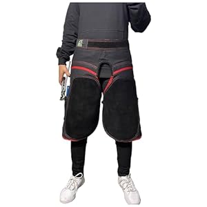 Women Farrier Chaps – Leather & Canvas Apron 23 Inches – Essential Gear for Horse Shoeing