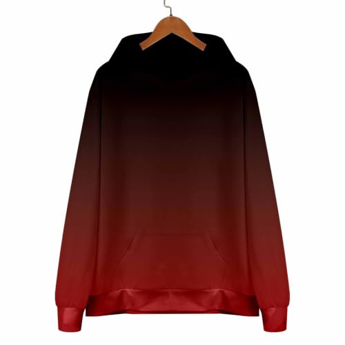 Sudaderas de hombre color granate talla XL para otoño 7