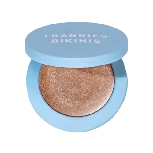 Frankies Bikinis Glow Tint Cream Gold Highlighter Makeup, Mineral Blush, Bronzer And Illuminator For Natural Skin Color, Highly Pigmented Cheek Blusher, Cruelty Free, Shinning 2.5 Grams (Golden Girl) #TOP11