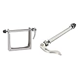 オーストリッチ(OSTRICH) エンド金具 [リア用] エンド幅135mm MTB向け 110mm対応 & エンド金具 [フロント用] エンド幅100mm【セット買い】