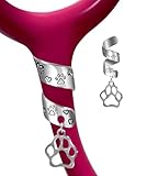 Plifal Paw Stethoscope Charms Tag for Nurse - Cute Stethoscope Charm with Label Accessories Fit for Littmann, Presents for Pediatric Doctor, Nursing Medical Assistant
