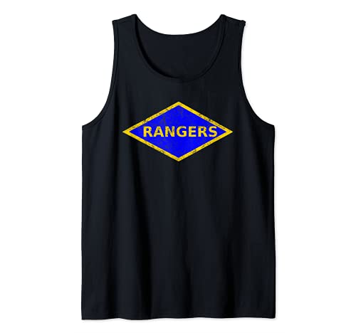 Army Ranger Diamond Vintage 75º Regimiento de Ranger Camiseta sin Mangas Cover
