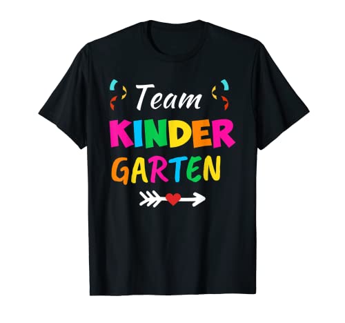 Team Kindergarten Camiseta Regreso a la Escuela Camiseta Regalo Camiseta