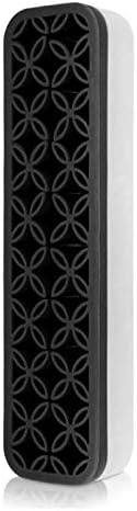 Vela.Yue Silicone Makeup Brush Holder Beauty Tools Organizer Display Stand Cosmetic Storage Sewing and Quilting Notion Stash and Store (Black)