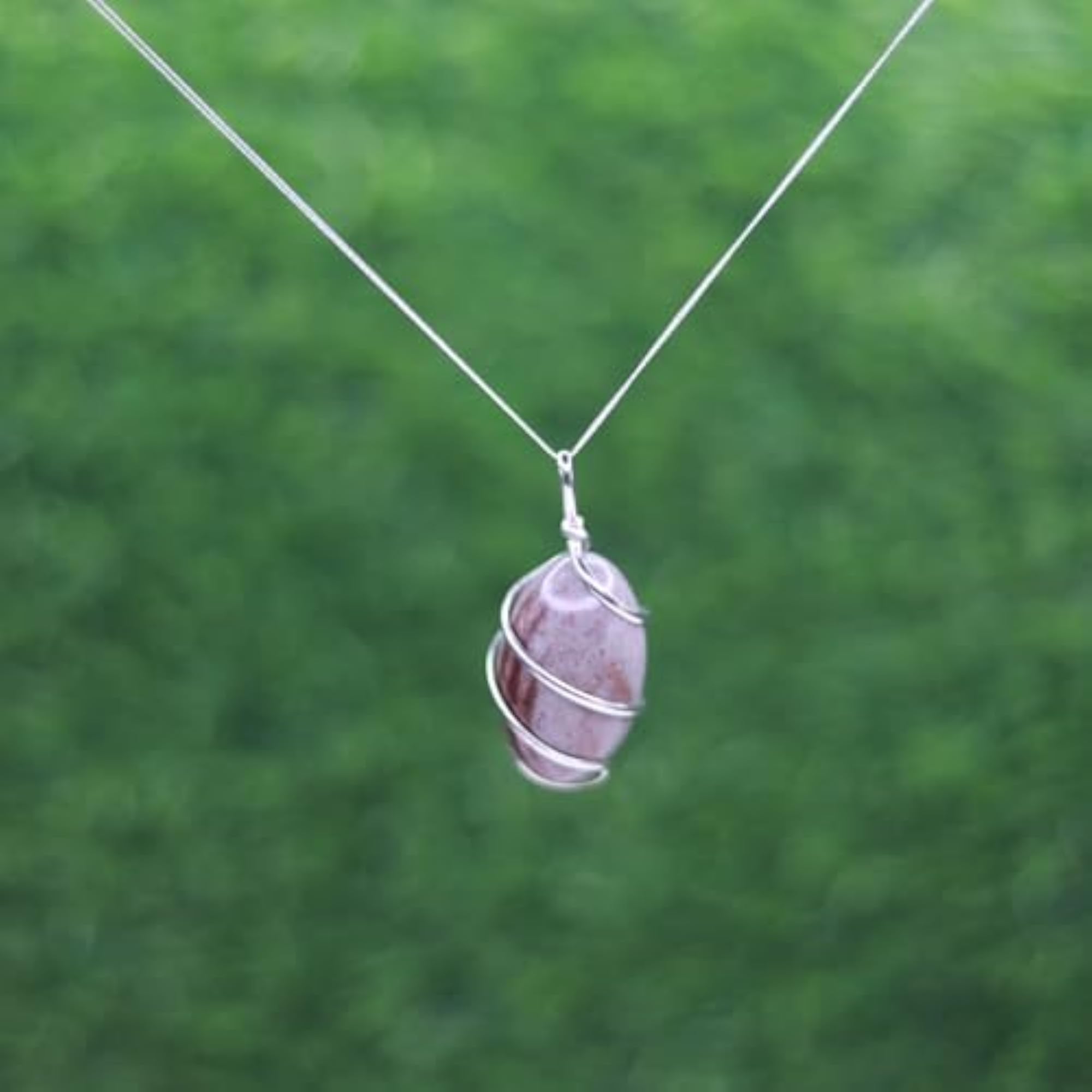 Neelkanth Shivling Stone Narmada Pendant/Locket for Men & Children