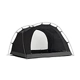 3F UL GEAR JIACHONG16-2.0 トンネルテント 16㎡ 防水4000+ 通気 大型 2m高さ 70Dナイロン 日除け 六つ天窓 6~10人用 煙突穴付き メッシュ窓 自立構造 安定 防風 遮光 遮熱 薪ストーブ使え シェルター キャンプ ドーム ツーリングテント 広いリビング 安眠ドーム ファミリー 防災 420*410*212cm ビートル16 2.0【最新型】