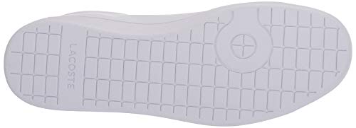 Lacoste Women's Carnaby Sneaker, White/Navy/Red, 5 Medium Us #TOP3