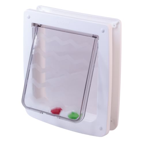 Petlon Porta Portinha Pet Gato Ou Cão Branca Tam 27 5Cm X 24 5Cm