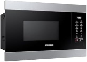 Samsung Built In Microwave, 850W, Capacity: 22 Litre, Colour: Silver, MG22M8274AT