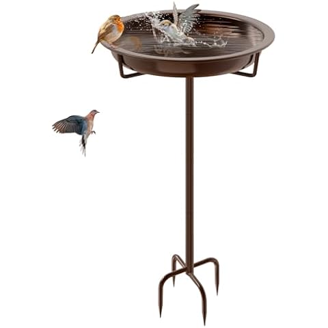 KHayRovies Metal Bird Bath 36.2" Cover