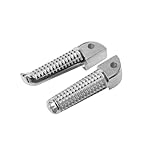 Le caoutchouc des repose-pieds arrière de moto offre des performances de sécurité qui maximisent la zone de contact de la pédale Pour offrir une posture de conduite plus confortable et un contrôle qui garantit une conduite sûre.